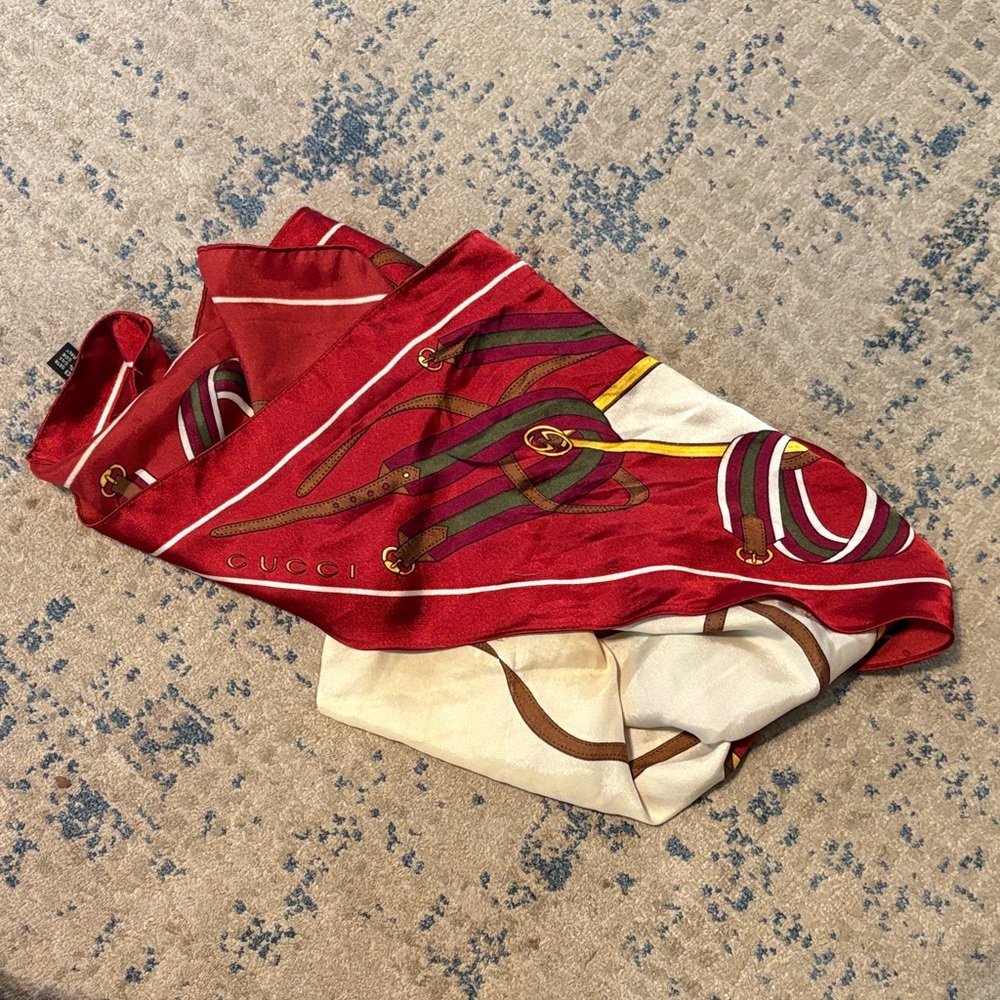 Gucci Silk Scarf - Picture 6 of 6